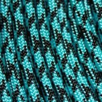 Turquoise and Black