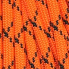 Neon Orange with Black